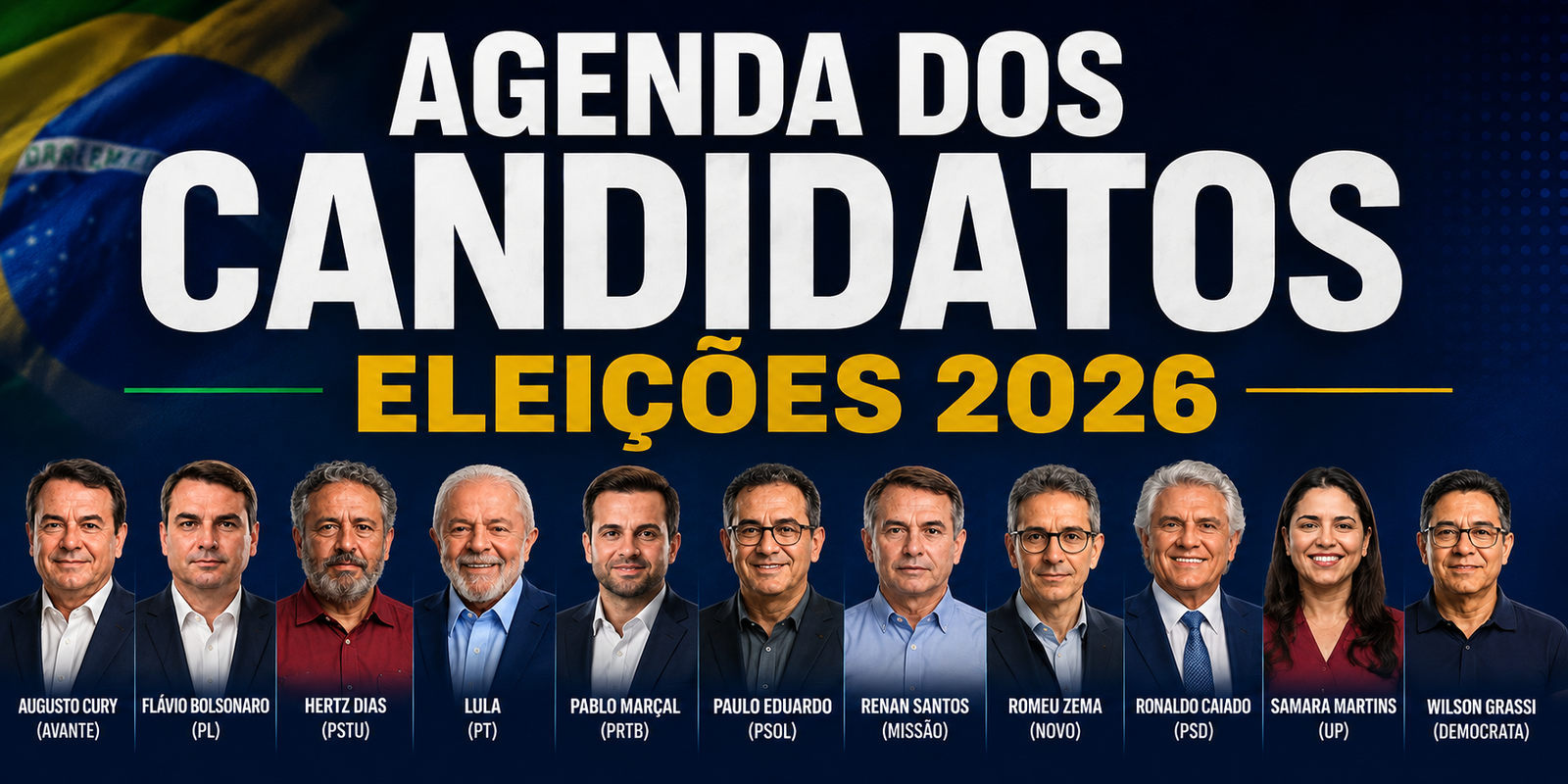 Agenda dos presidenciáveis: candidatos intensificam campanha nesta segunda-feira (28)